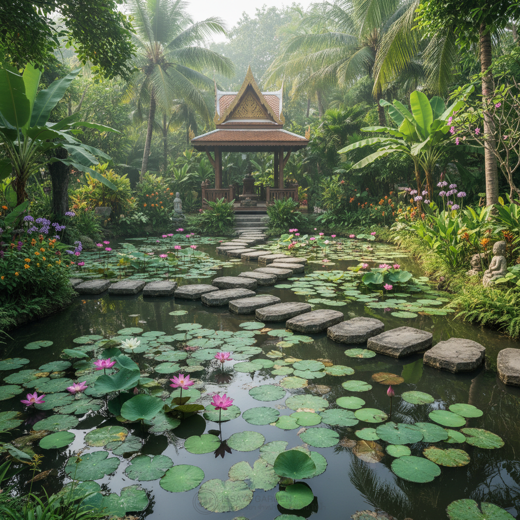 วิธีปลูกบัวสี ให้ออกดอกสวยตลอดปี