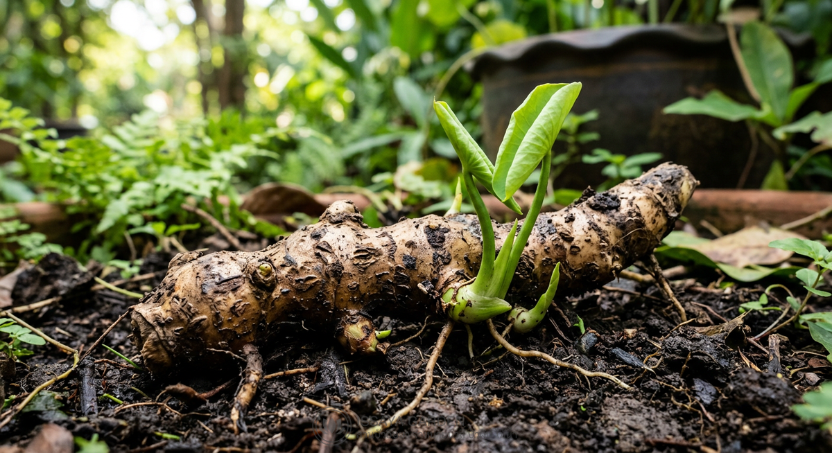 เหง้าบัวหลวงพร้อมปลูก